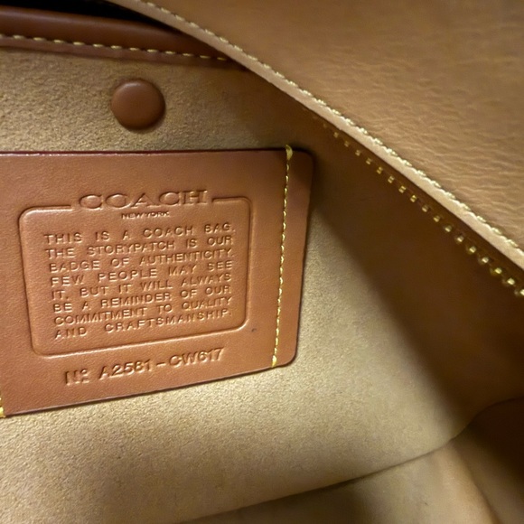 Authentic Coach Soft Empire Carryall Bag 48 - Picture 7 of 8